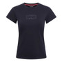 LeMieux Ladies Union Jack T-Shirt - Front - Navy