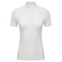 LeMieux Ladies Emily Short Sleeve Show Shirt - Front - White