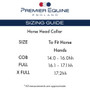 Premier Equine Headcollar Size Guide