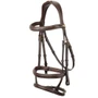 LeMieux Kudos Double Noseband Bridle - Brown
