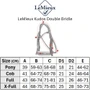 LeMieux Kudos Double Bridle - Size Guide