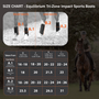 Equilibrium Tri-Zone Impact Sports Front Boots - Size Guide