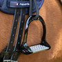 Premier Equine Jopollo Aluminium Performance Stirrups - Black - Lifestyle