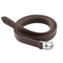 Premier Equine German Aniline Stirrup Leathers - Brown - Full View