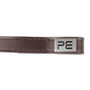 Premier Equine Primo Hunter Browband  - Brown - Logo Detail