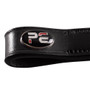 Premier Equine Trovare Straight Crystal Browband - Black - Logo Detail