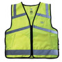 Woof Wear Hi Vis Riding Vest in Hi Viz Yellow - Front