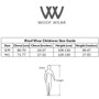 Woof Wear Childrens Size Guide