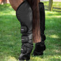 Premier Equine Ballistic Knee Pro-Tech Travel Boots in Black - Hind boots Side