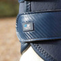 Premier Equine Carbon Air-Tech Double Locking Brushing Boots in Navy - Fetlock Straps