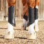 Premier Equine Carbon Air-Tech Single Locking Brushing Boots in Black - Front Pair