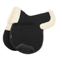 LeMieux Merino+ Half Lined General Purpose Numnah - Black/Natural