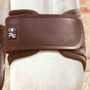 Premier Equine Kevlar Airtechnology Fetlock LITE Boots in Brown - Strap Branding