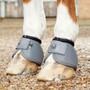Premier Equine Ballistic No Turn Over Reach Boots in Grey - Side