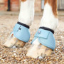 Premier Equine Ballistic No Turn Over Reach Boots in Turquoise - Side
