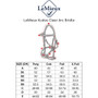 LeMieux Kudos Clear Arc Bridle - Size Guide