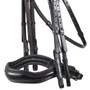 Premier Equine Abriano Anatomic Double Bridle - Noseband Detail