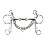 Premier Equine Double Jointed Pelham with Copper Lozenge Bit