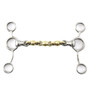 Premier Equine Brass Alloy Tom Thumb with Waterford Mouth Bit