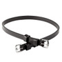 Premier Equine Throatlash in Black - Buckles