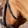Premier Equine Throatlash in Black - Lifestyle