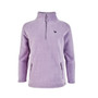 Aubrion Childrens Restore Half Zip Fleece - Full View - Mauve