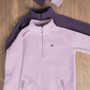 Aubrion Childrens Restore Half Zip Fleece - Purple & Mauve
