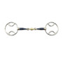 Premier Equine Sweet Iron Bevel with Brass Alloy Lozenge Bit