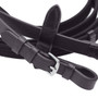 Premier Equine Caloveto Web Reins in Brown - Buckle