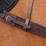 Premier Equine Zimella Elastic Breastgirth in Brown - Lifestyle Buckle Fastening