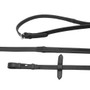Premier Equine Diego Rubber Reins in Black - Features
