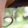 Premier Equine Norbello Hunter Breastplate in Brown - Girth Clip