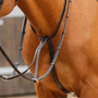 Black Premier Equine Fuscaldo Running Martingale in Black - Martingale Detail