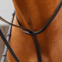 Premier Equine Gressan Standing Martingale - Black - Front Lifestyle