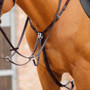 Premier Equine Valbrona Performance Breastplate - Dark Brown - Lifestyle
