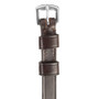 Premier Equine Cheek Pieces in Brown - Buckle
