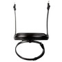Premier Equine Rizzo Anatomic Flash Noseband - Black - Front