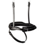 Premier Equine Rizzo Anatomic Flash Noseband - Black - Flash