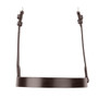 Premier Equine Primo Hunter Cavesson Noseband in Brown - Front