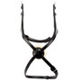 Premier Equine Glorioso Mexican Grackle Noseband in Black - Front