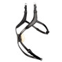 Premier Equine Glorioso Mexican Grackle Noseband in Black - Side