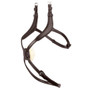 Premier Equine Glorioso Mexican Grackle Noseband in Brown - Side