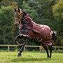 Horseware Amigo 1200D Plus Turnout Rug 0g - Burgundy/Navy/Titanium Grey