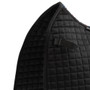 Premier Equine Close Contact Cotton Dressage Saddle Pad in Black - Front Detail