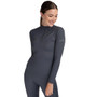 Mochara Ladies Recycled Technical Base Layer - Indigo - Full View