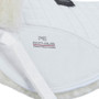 Premier Equine Merino Wool Half Pad in White/Natural Wool - Side Detail