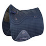 Premier Equine Close Contact Tech Grip Pro Anti-Slip Dressage Saddle Pad in Navy