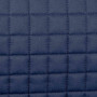 Premier Equine Close Contact Tech Grip Pro Anti-Slip Dressage Saddle Pad in Navy - Quilted Detail