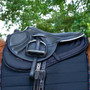 Premier Equine Anti-Slip Airflow Shockproof Racing Saddle Pad in Black - Lifestyle