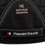 Premier Equine Close Contact Tech Grip Pro Anti-Slip GP Saddle Pad in Black - Girth Strap